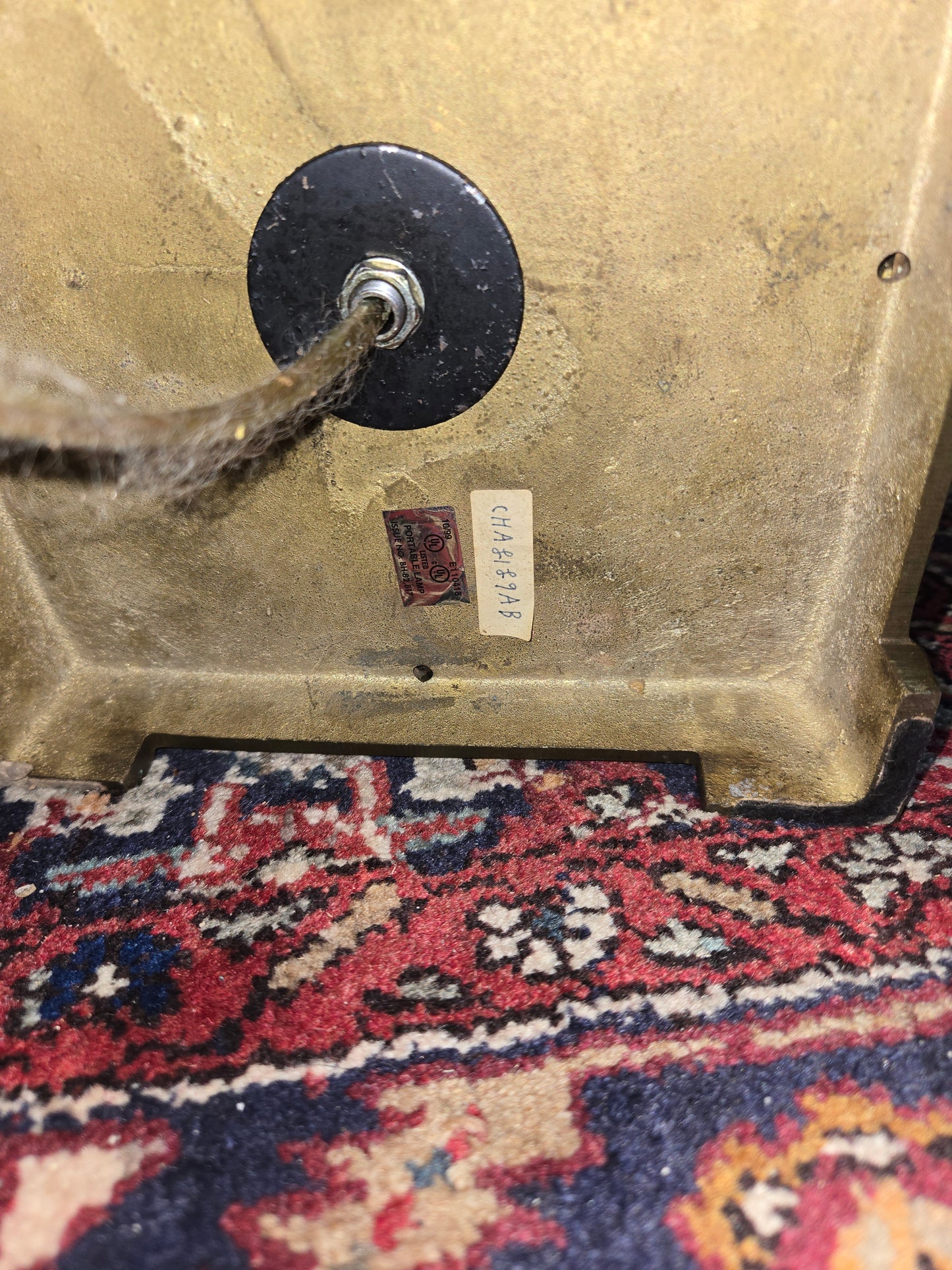 Mid 20th century Bouillotte lamp