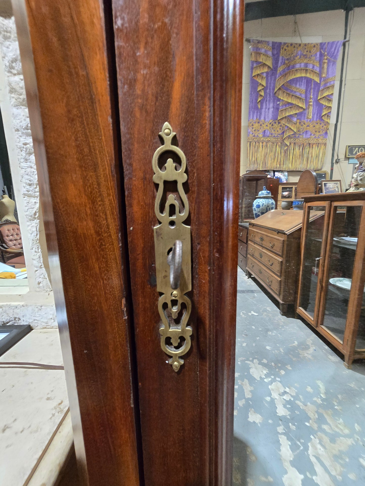 Armoire with Mirror Door