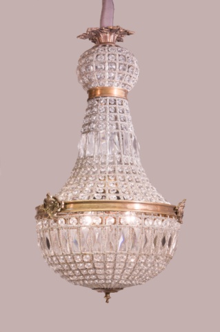 LB Basket Chandelier LB02 — DOP Editions, DOP Antiques