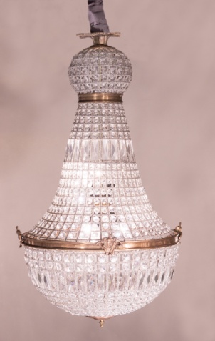 LB Basket Chandelier LB03 — DOP Editions, DOP Antiques