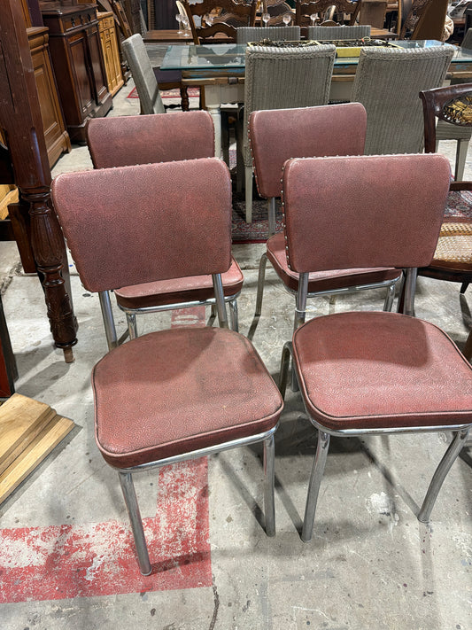 Set of 4 Vintage dining chairs