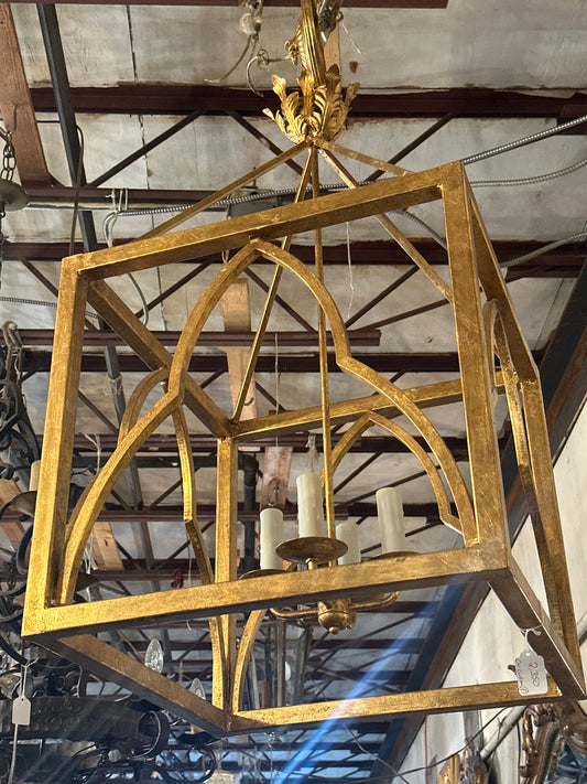 CW custom 4 light chandelier
