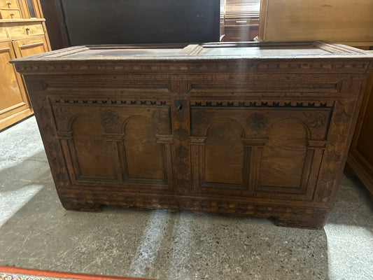 Gothic Blanket Chest 1780 Dutch