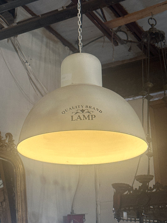 Mid Century Industrial Dome Pendant