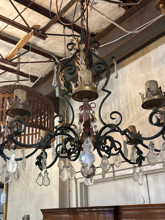 Gothic Revival 8 light Chandelier