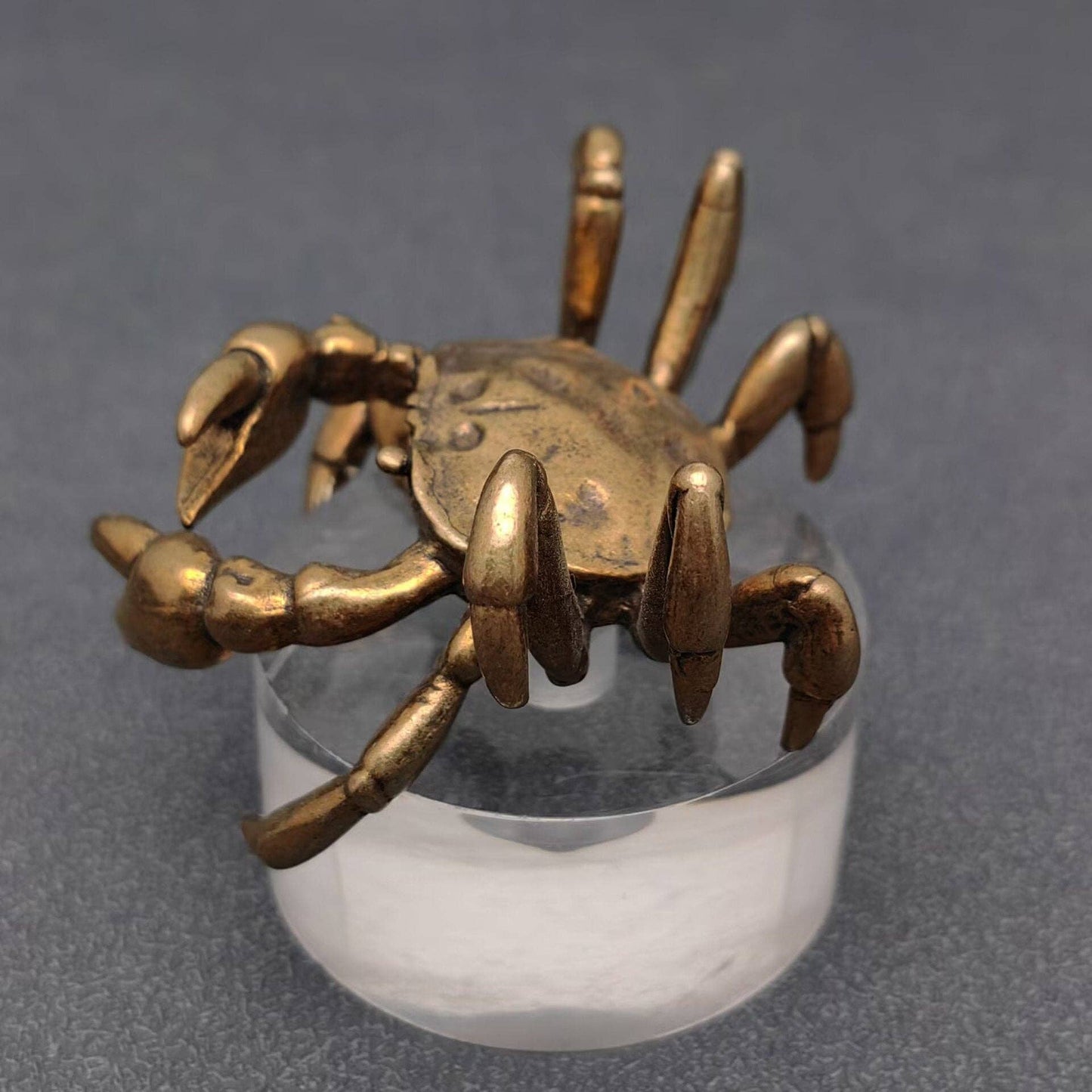 Brass Crab Desktop Ornaments Decoration