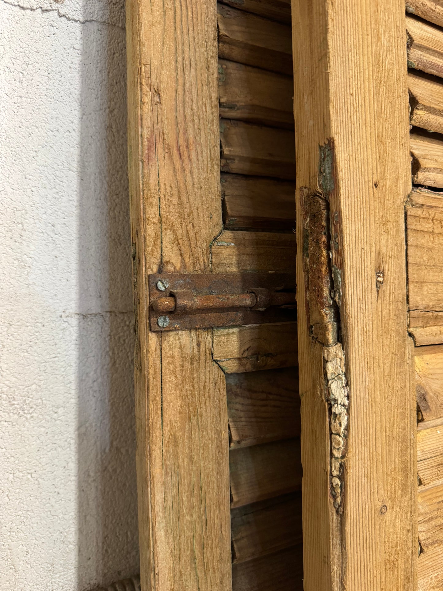 Antique Wood Shutter Doors
