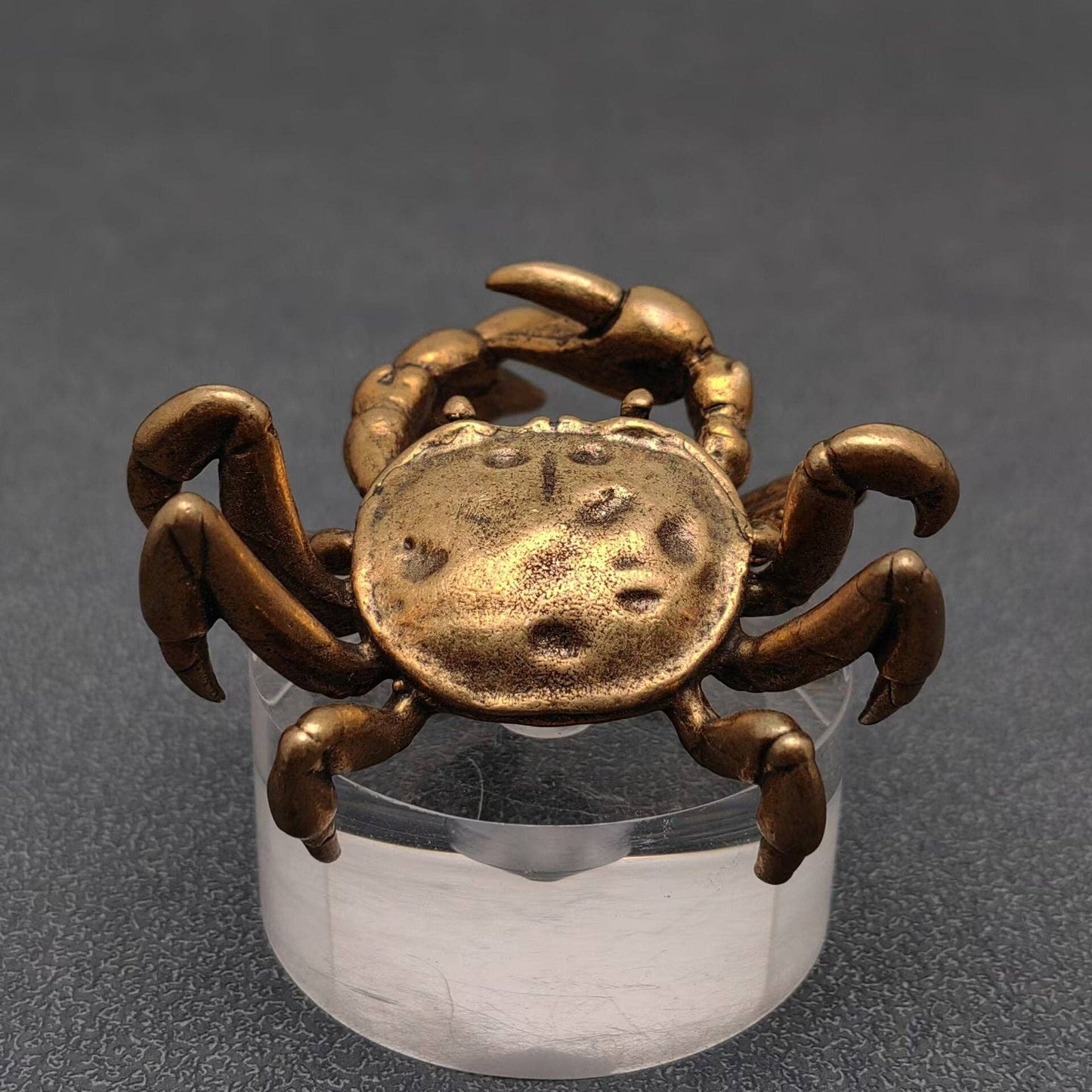 Brass Crab Desktop Ornaments Decoration