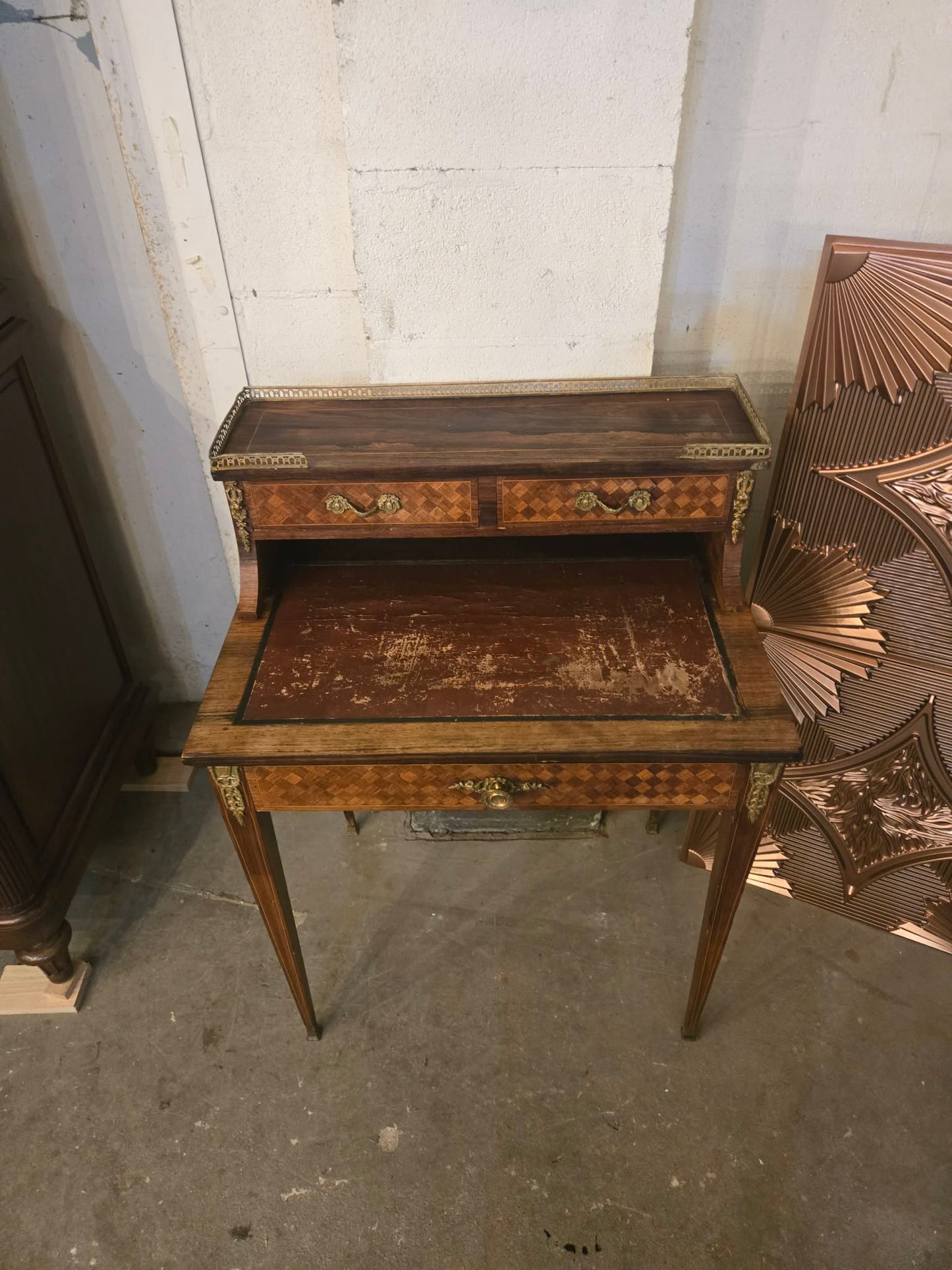 Circa 1900 French Louis XVI Style Ladies Writing Desk