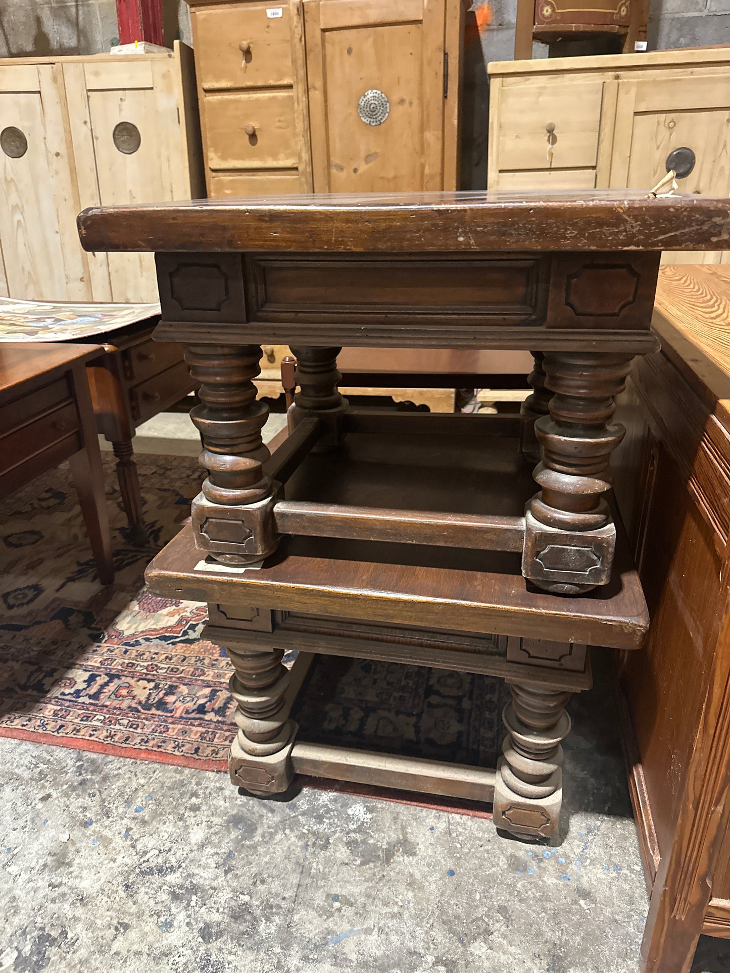 Victorian Revival Hall Table