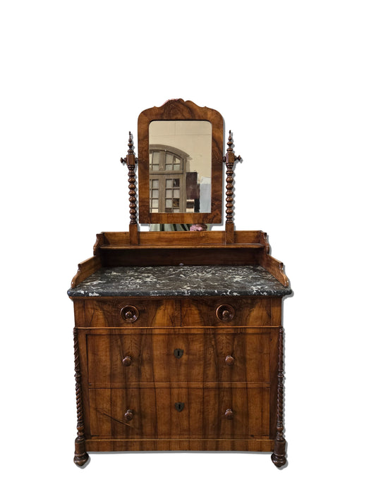 Late 1800s French Vanity Commode