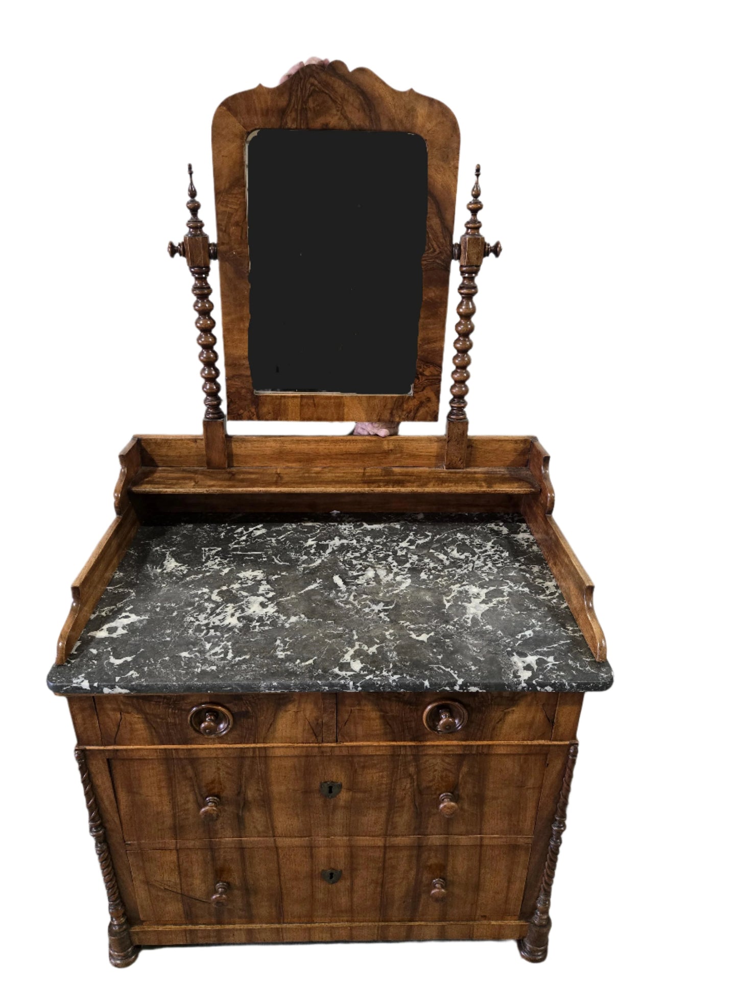 Late 1800s French Vanity Commode