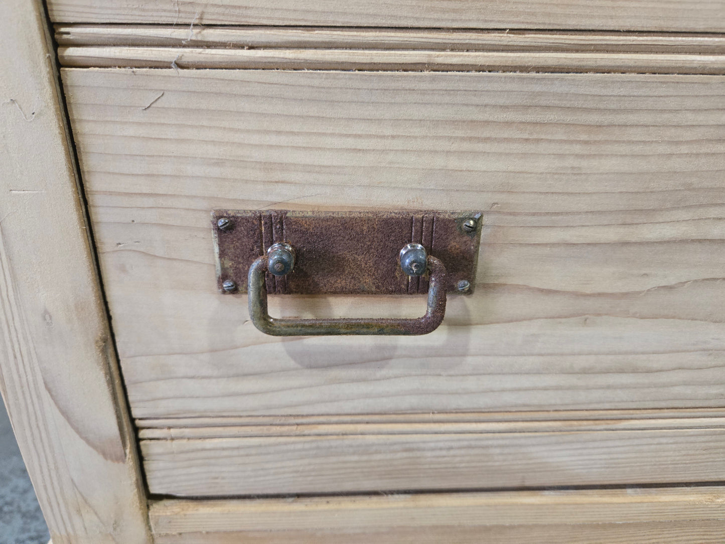 Late 1800s German Pine Commode