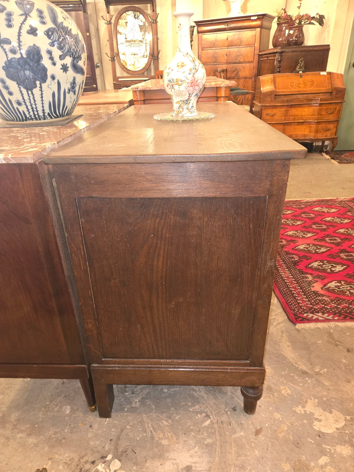 Early Century Belgium Oak Commode