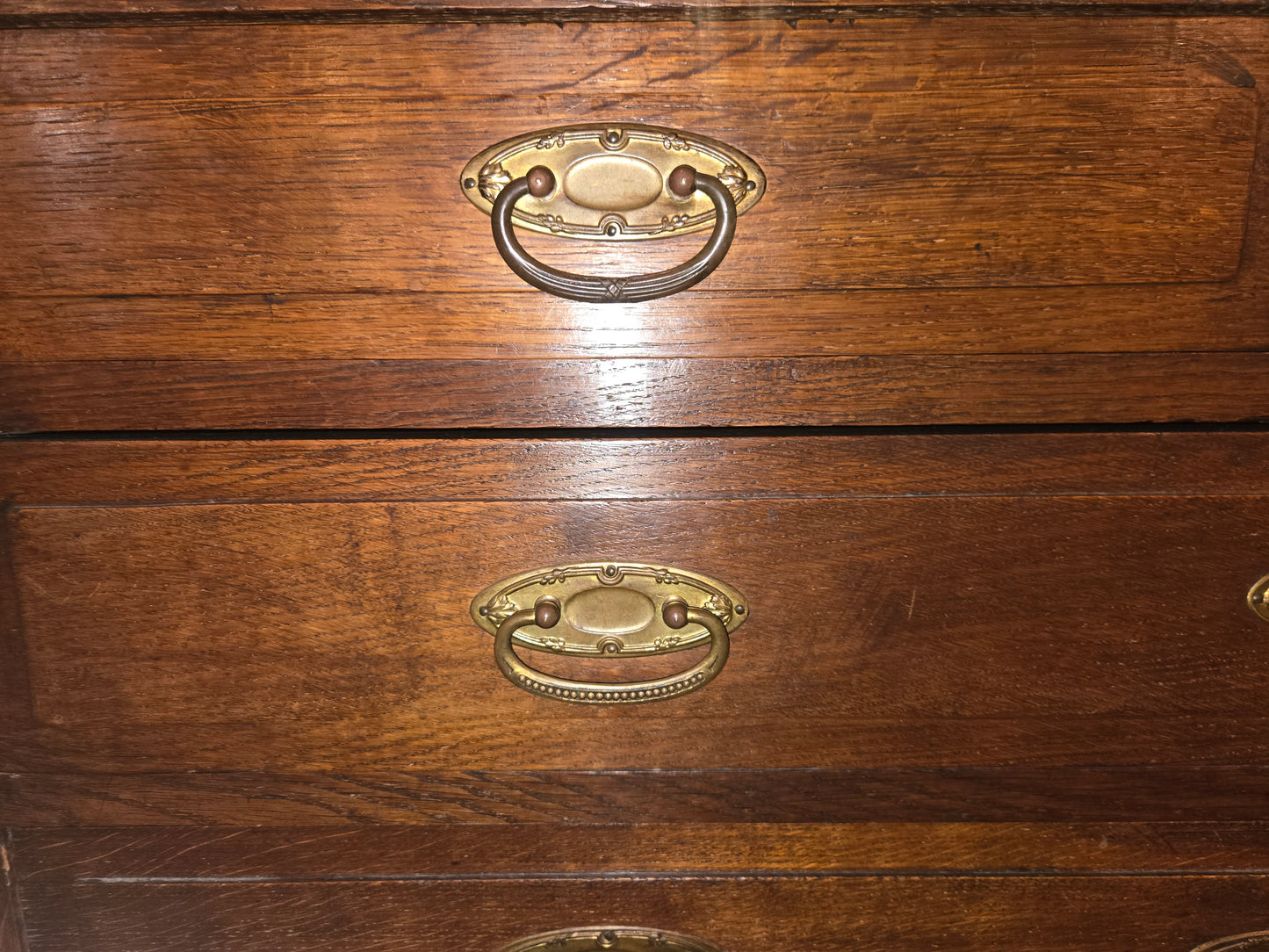 Early Century Belgium Oak Commode