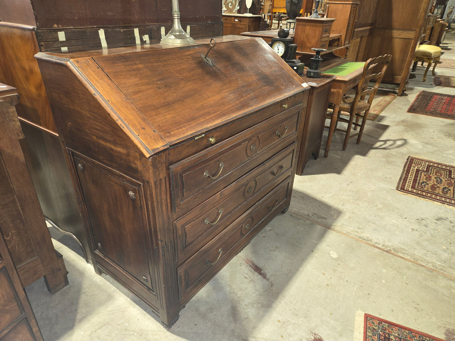 1900s L16th Secretary Desk