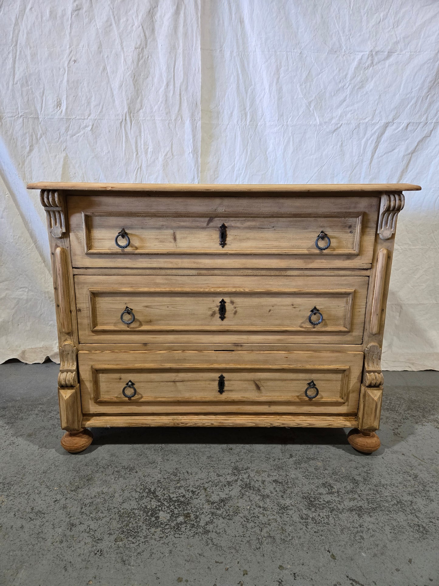 Late 1900s French revival commode