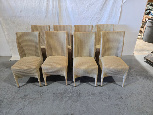 Early century SET OF 12 LLOYD LOOM chairs