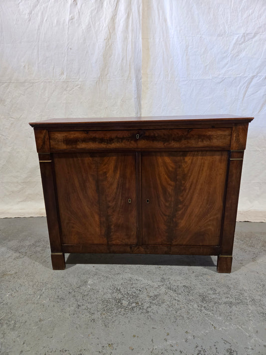 Late 1800s Empire petite sideboard