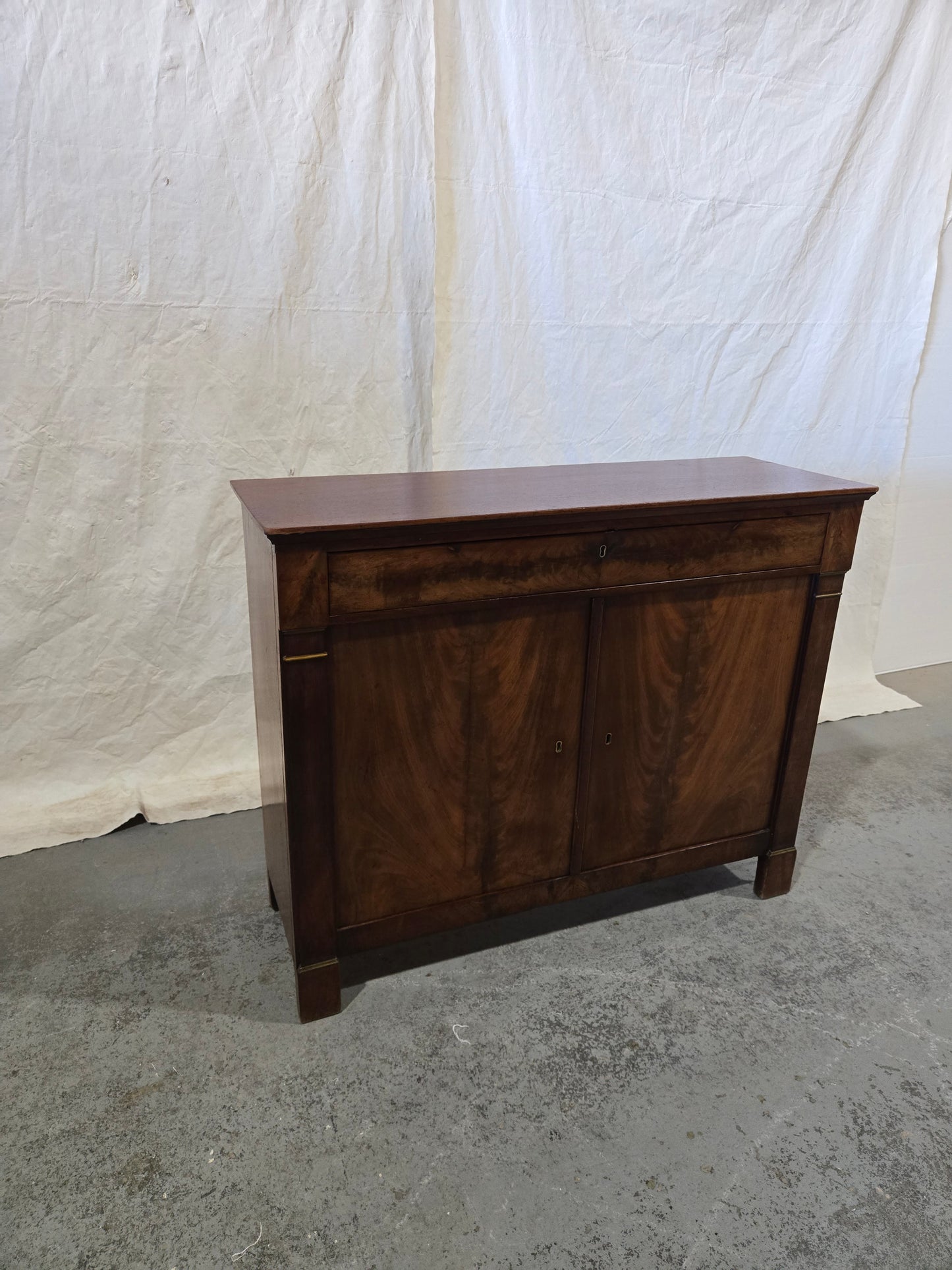 Late 1800s Empire petite sideboard