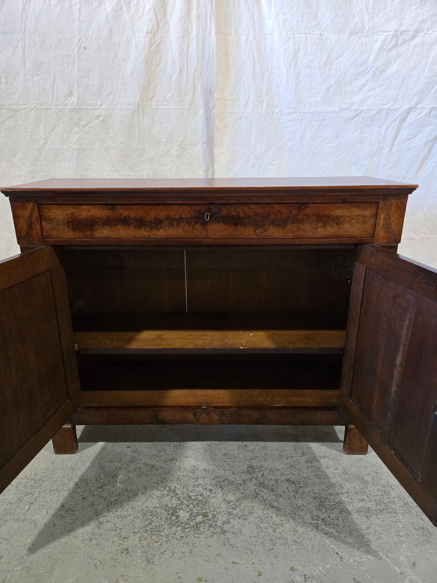 Late 1800s Empire petite sideboard