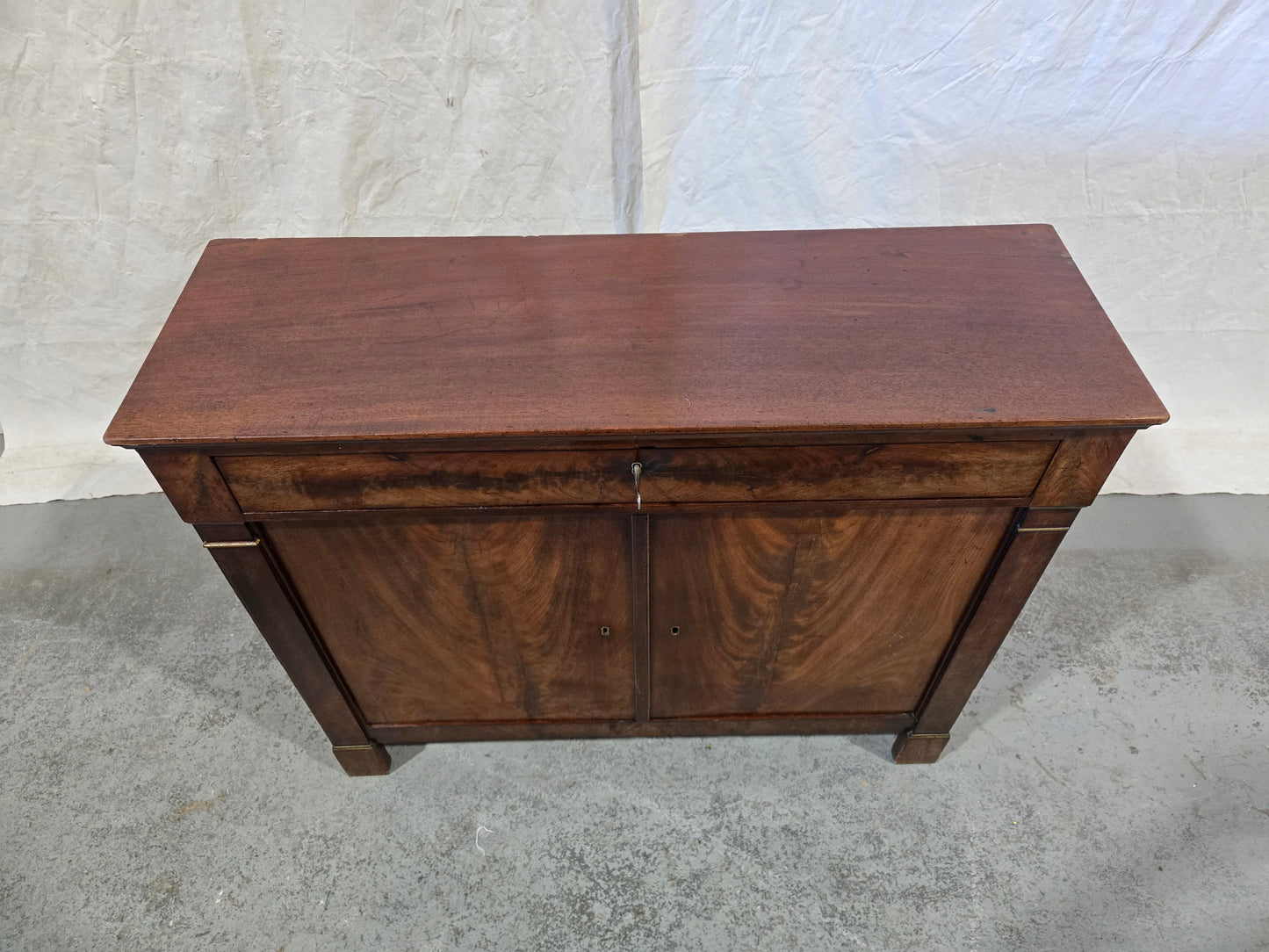 Late 1800s Empire petite sideboard