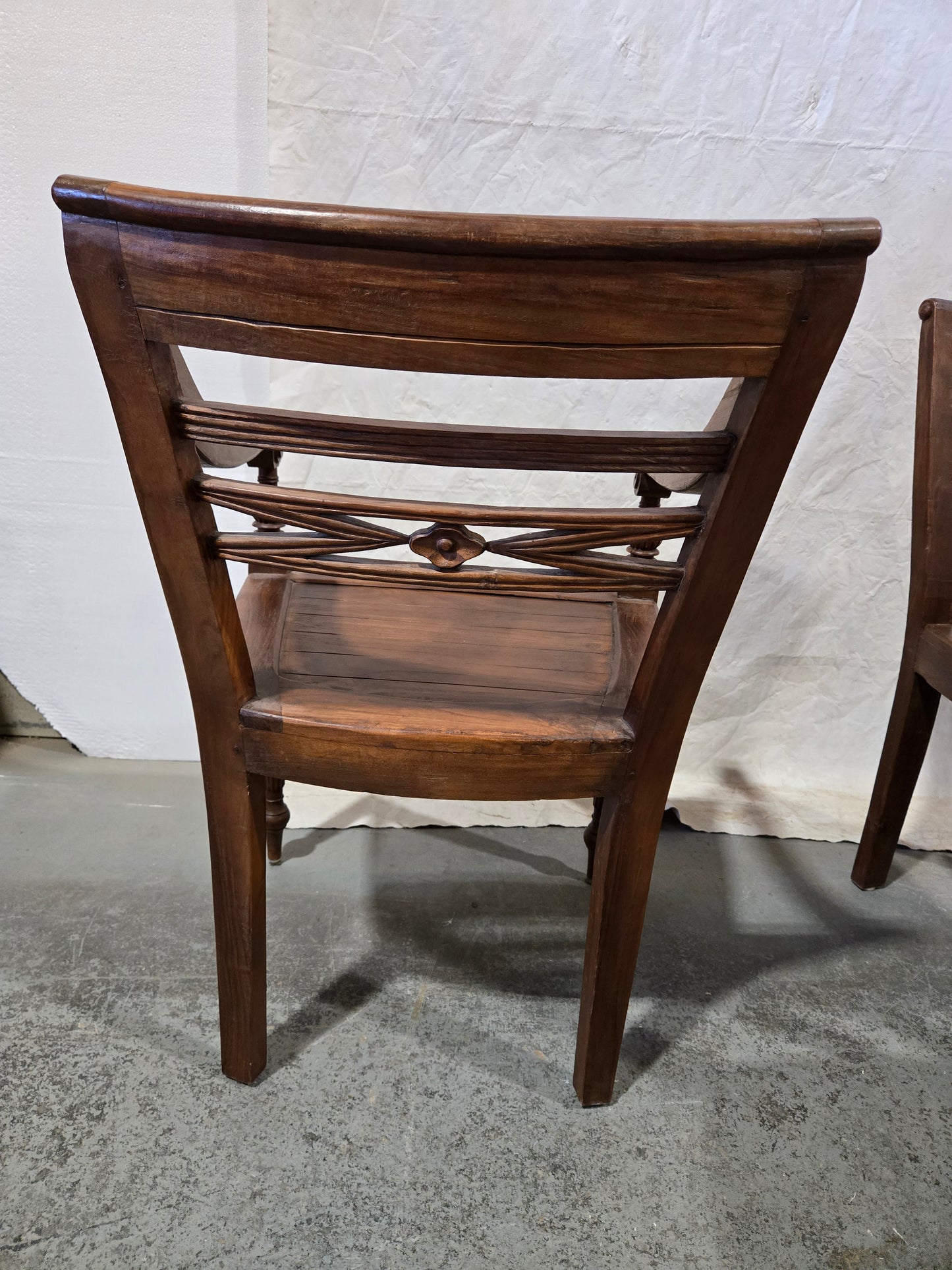 Early century teak chairs set (6)