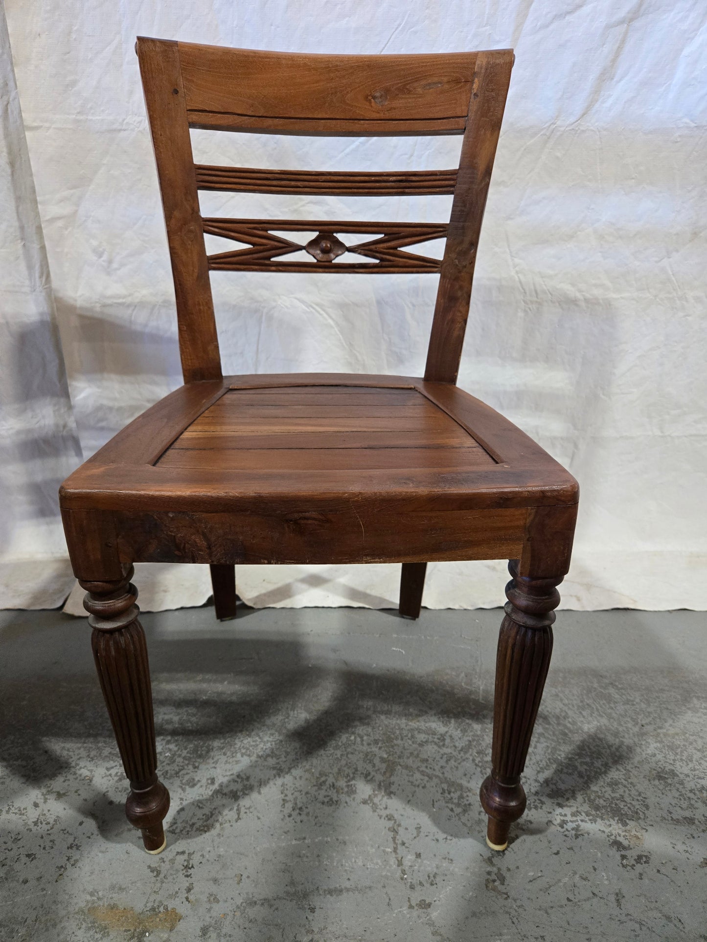 Early century teak chairs set (6)