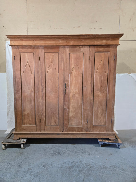 Early century teak armoire XXL