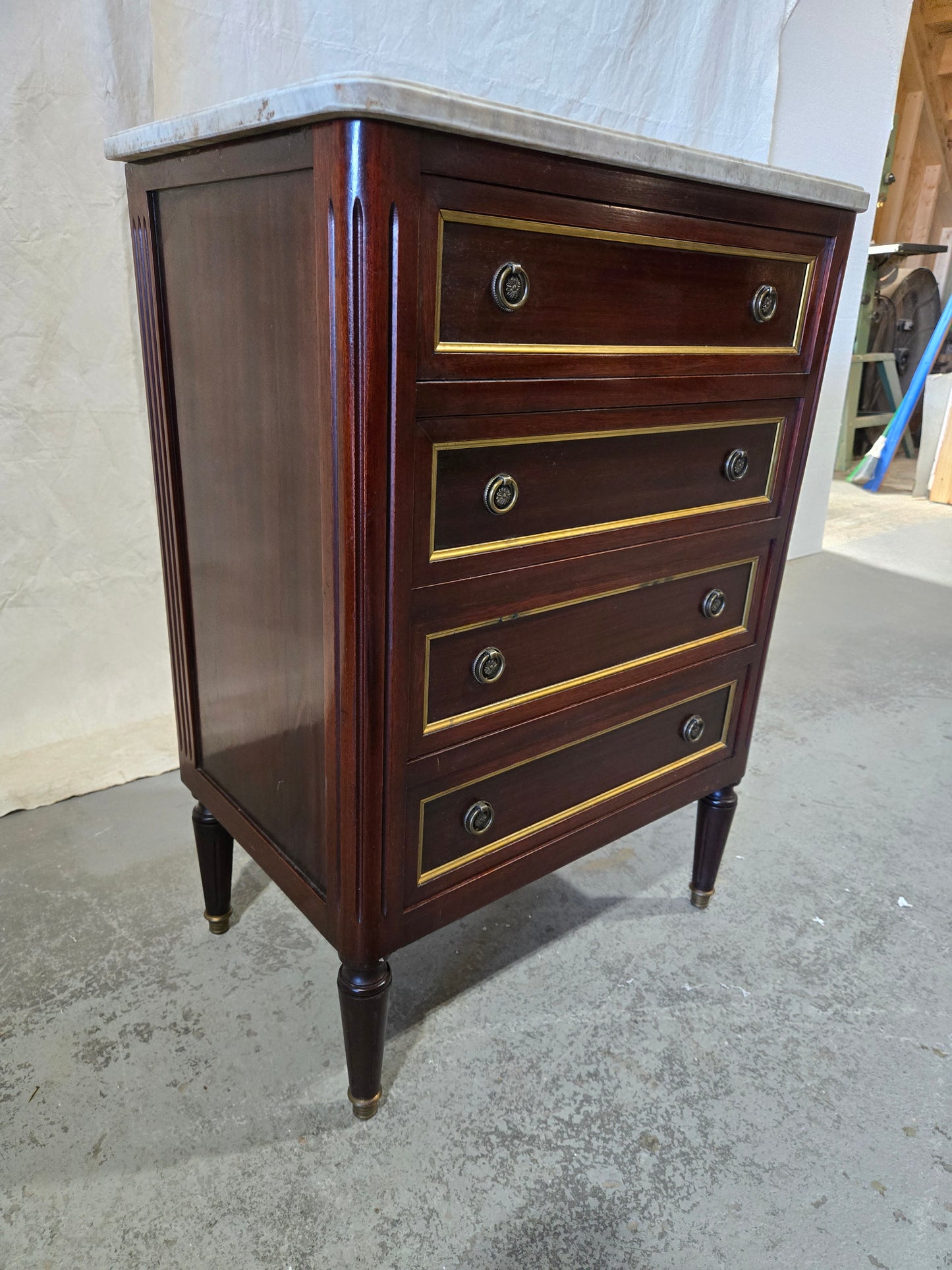 Early century LXVI petite commode