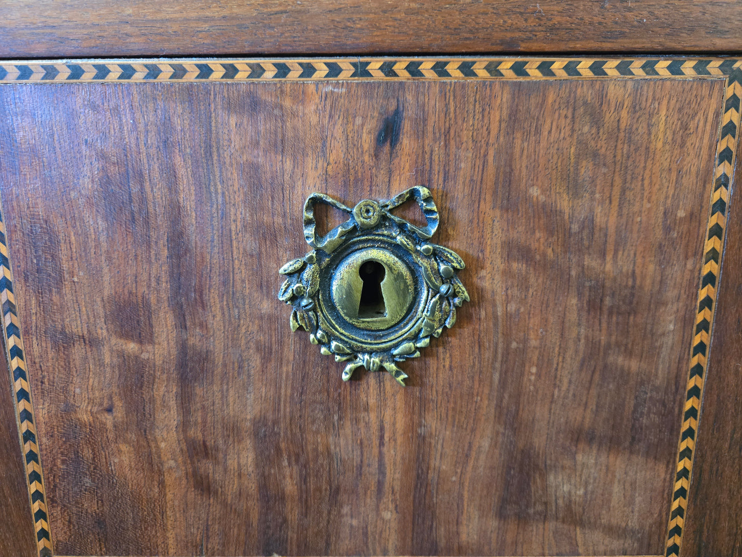 Early century LXVI commode with marble