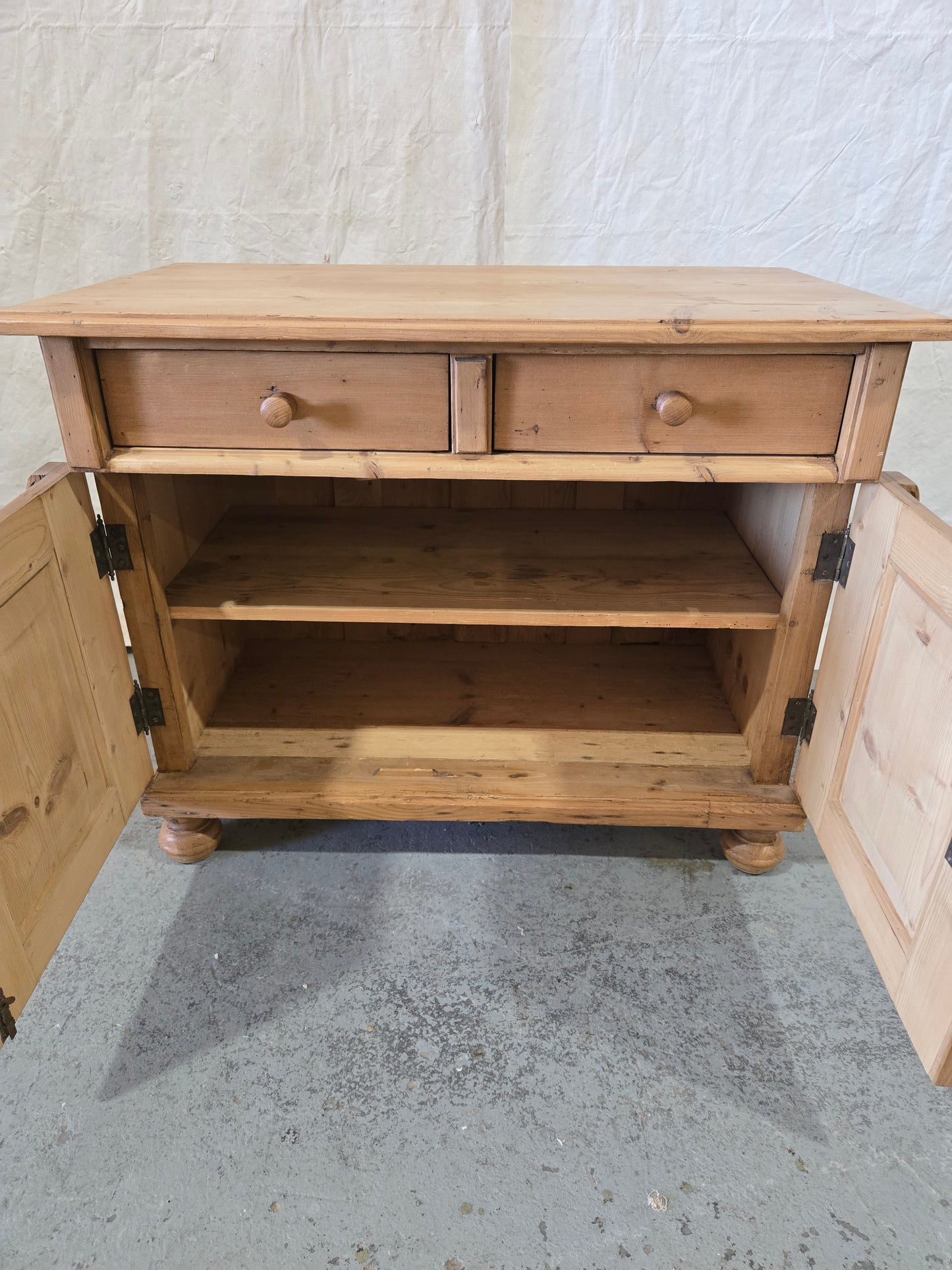 Late 1800s German pine buffet