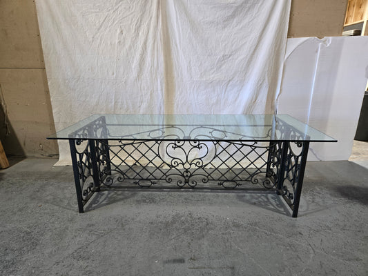 Early century French antique balcony table