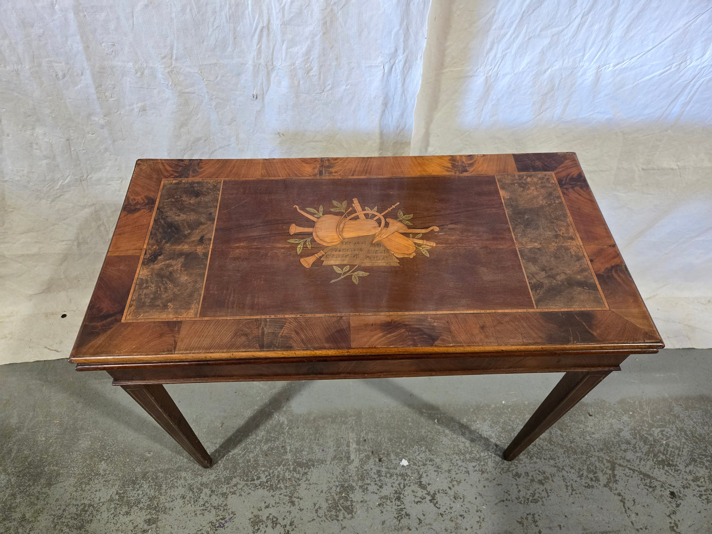 Late century French directoire gaming table