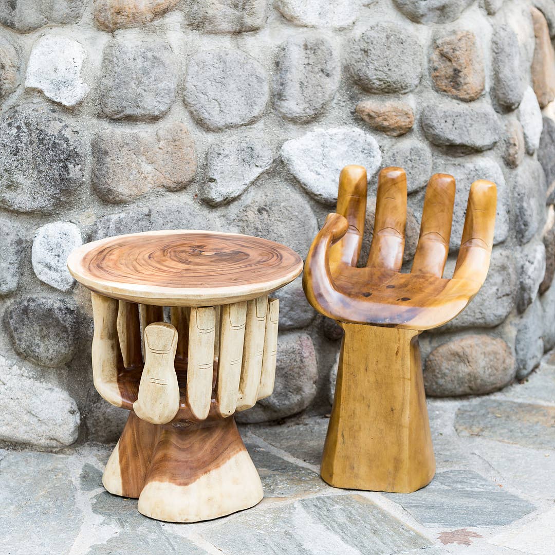 Suarwood Hand Shaped Decorative Chair