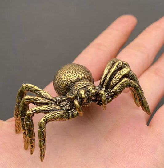 Brass Spider Crafts Desktop Ornaments Decoration