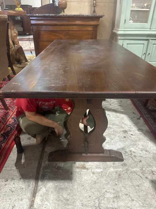 1880s Monastery Table From Holland