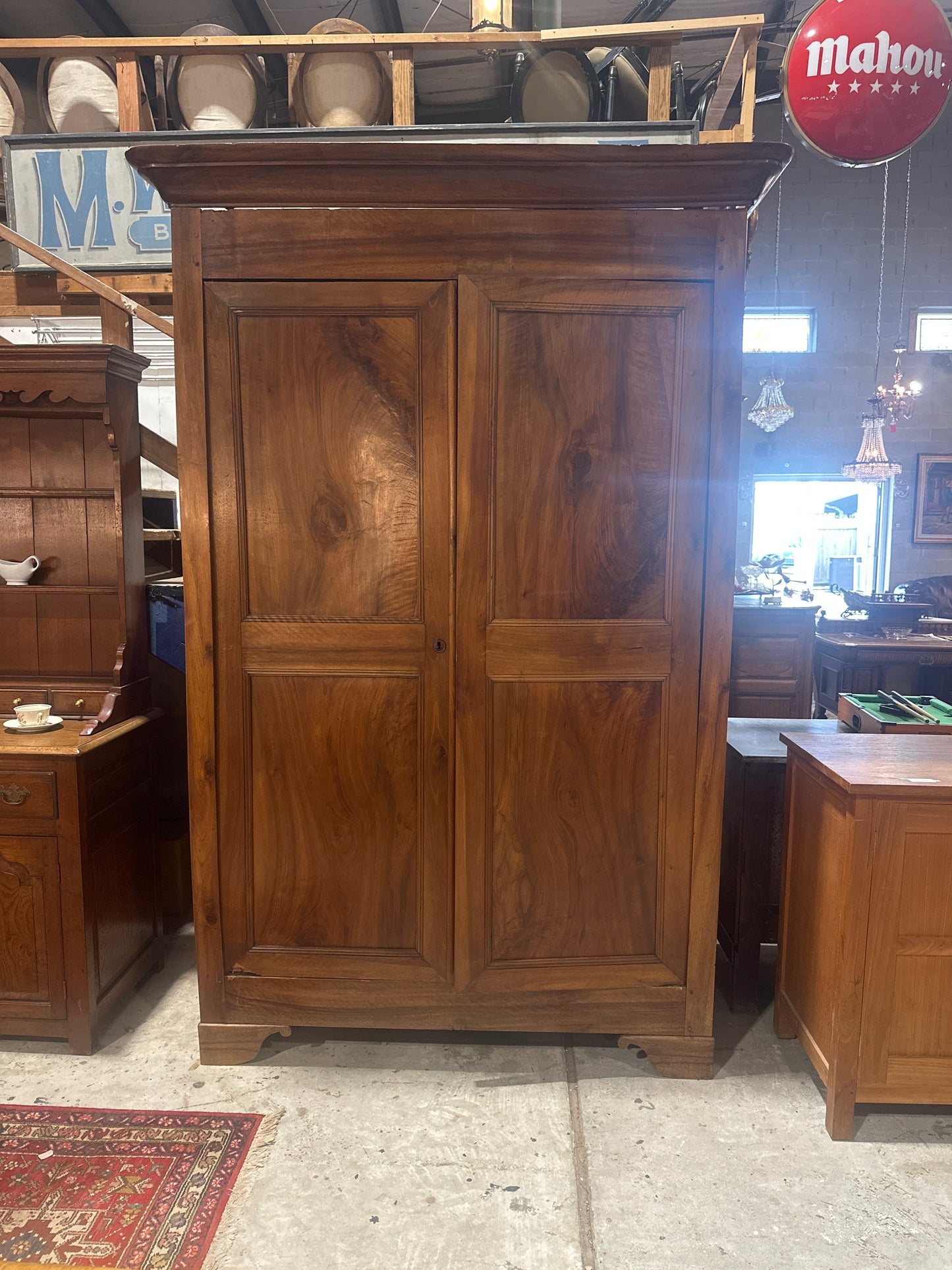 Late Century Linen Press/Storage armoire