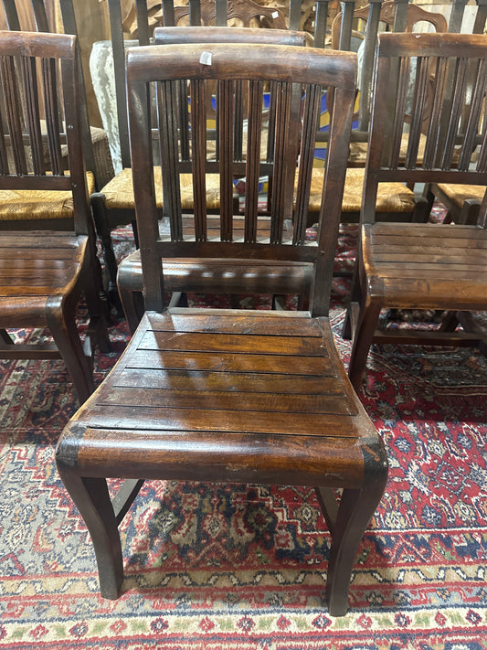 Set of 4 art nouveau chairs