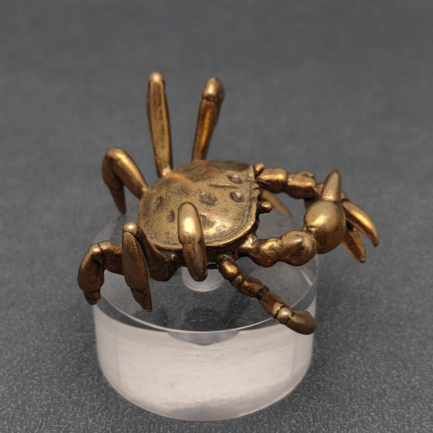 Brass Crab Desktop Ornaments Decoration