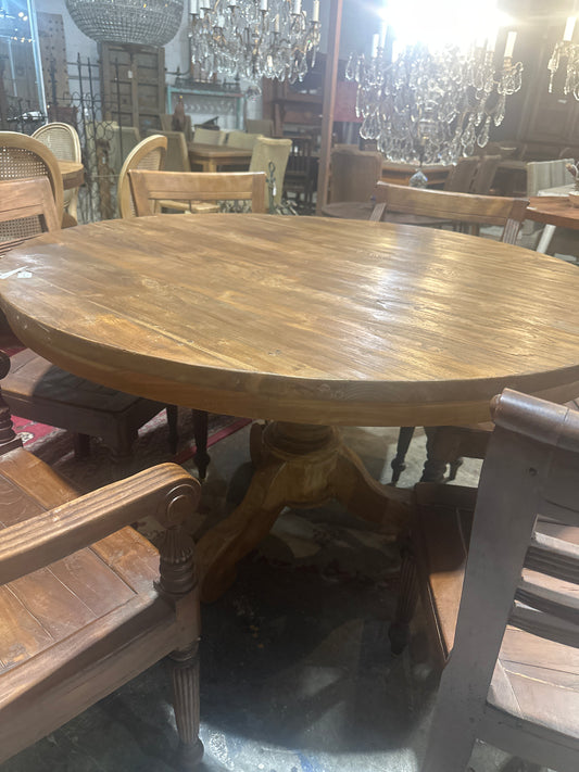 Small Round Teak Table top