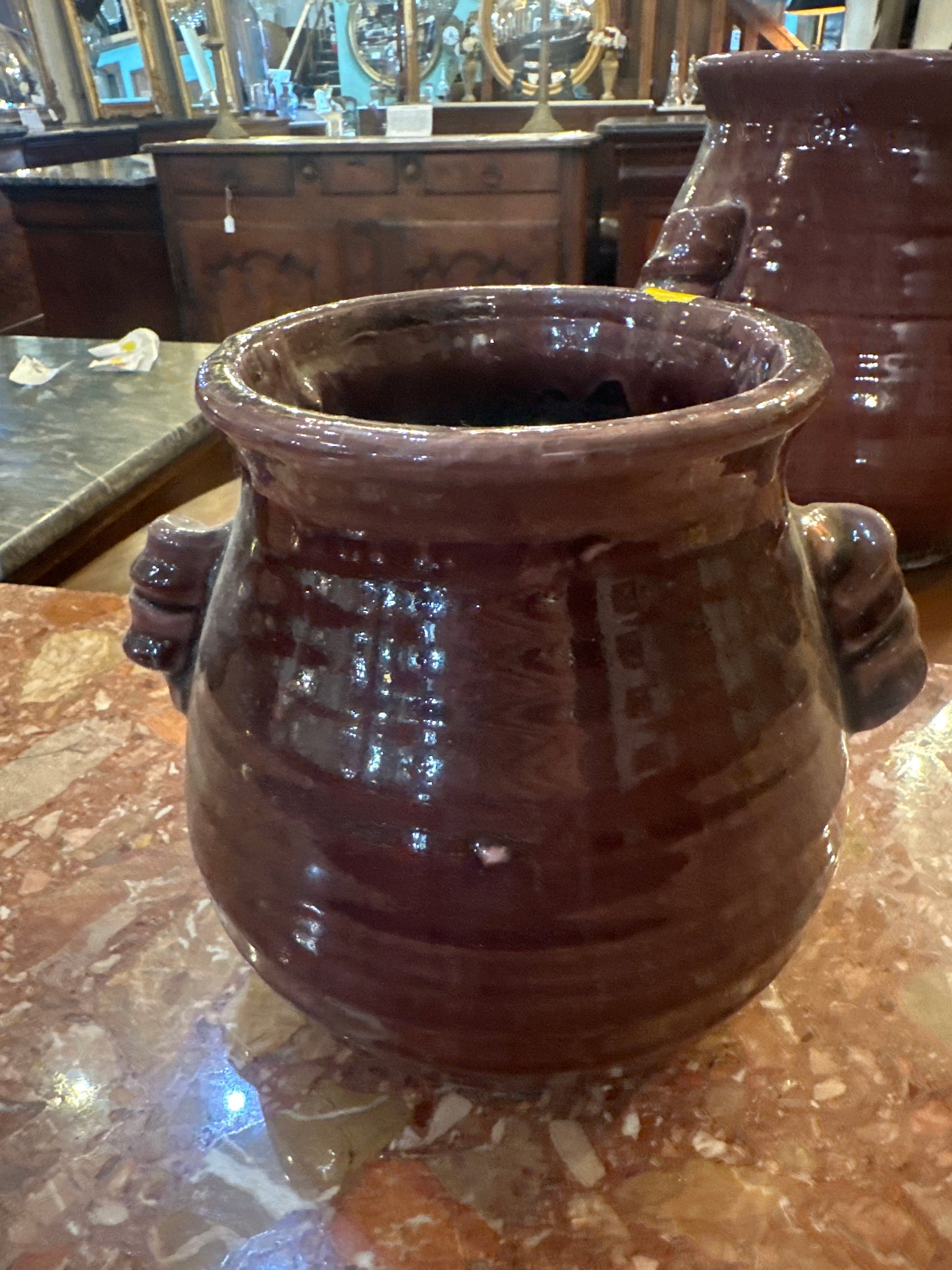 Purple pottery small