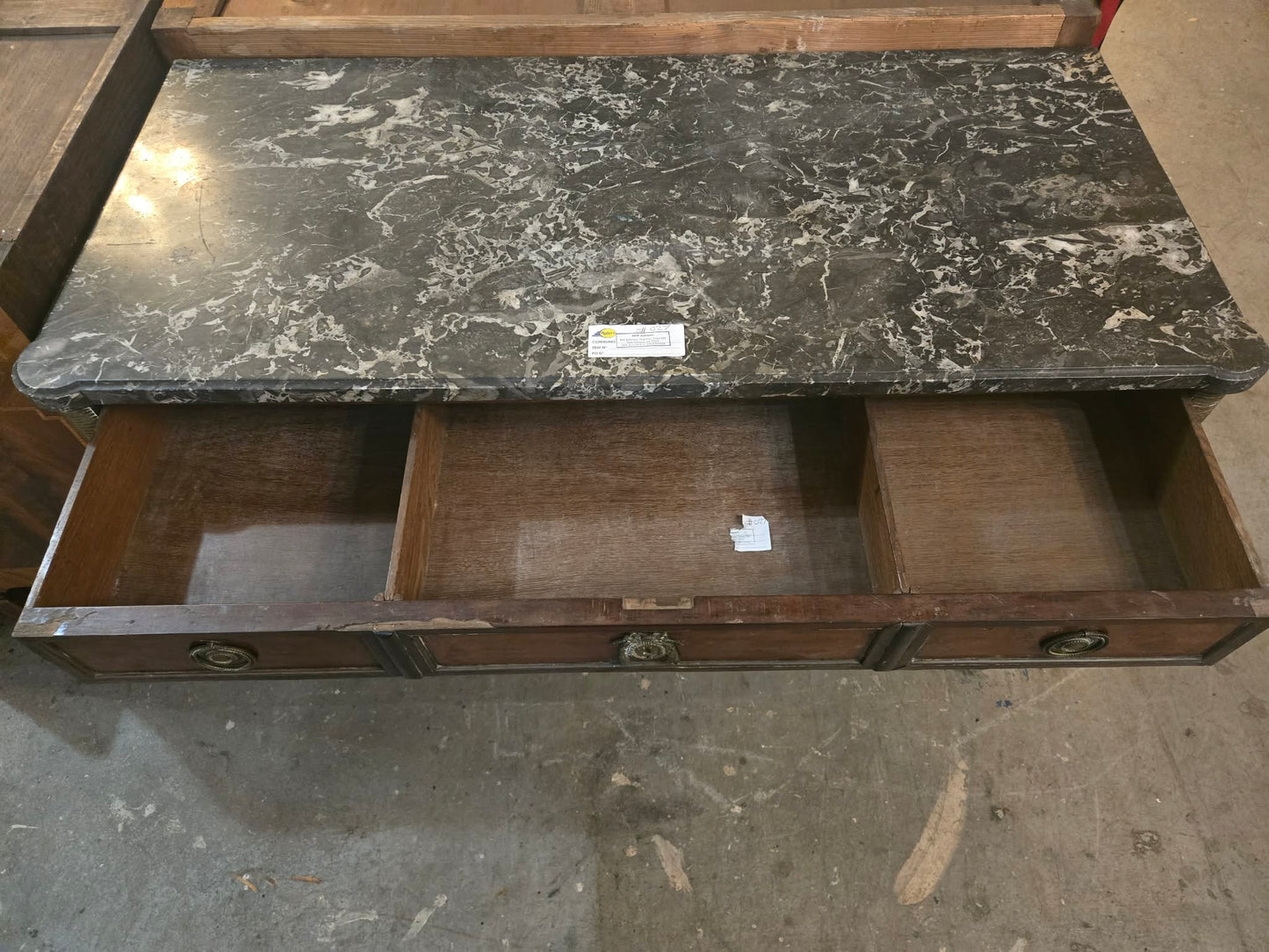 18th Century French Louis XVI Marble-Top Commode, Circa 1780