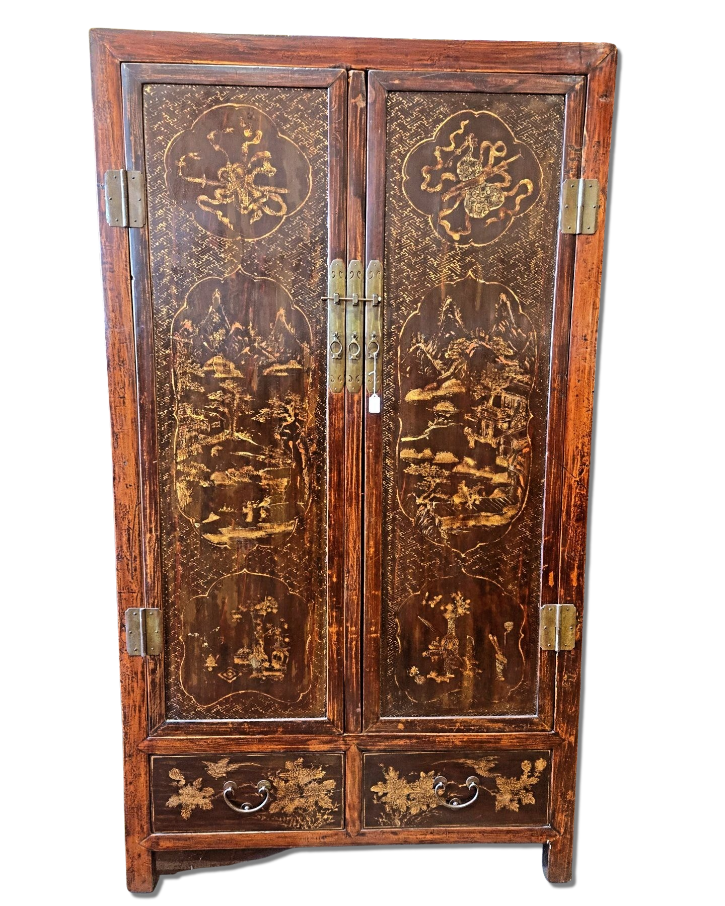 Qing Dynasty 19th Century Shanxi Cabinet