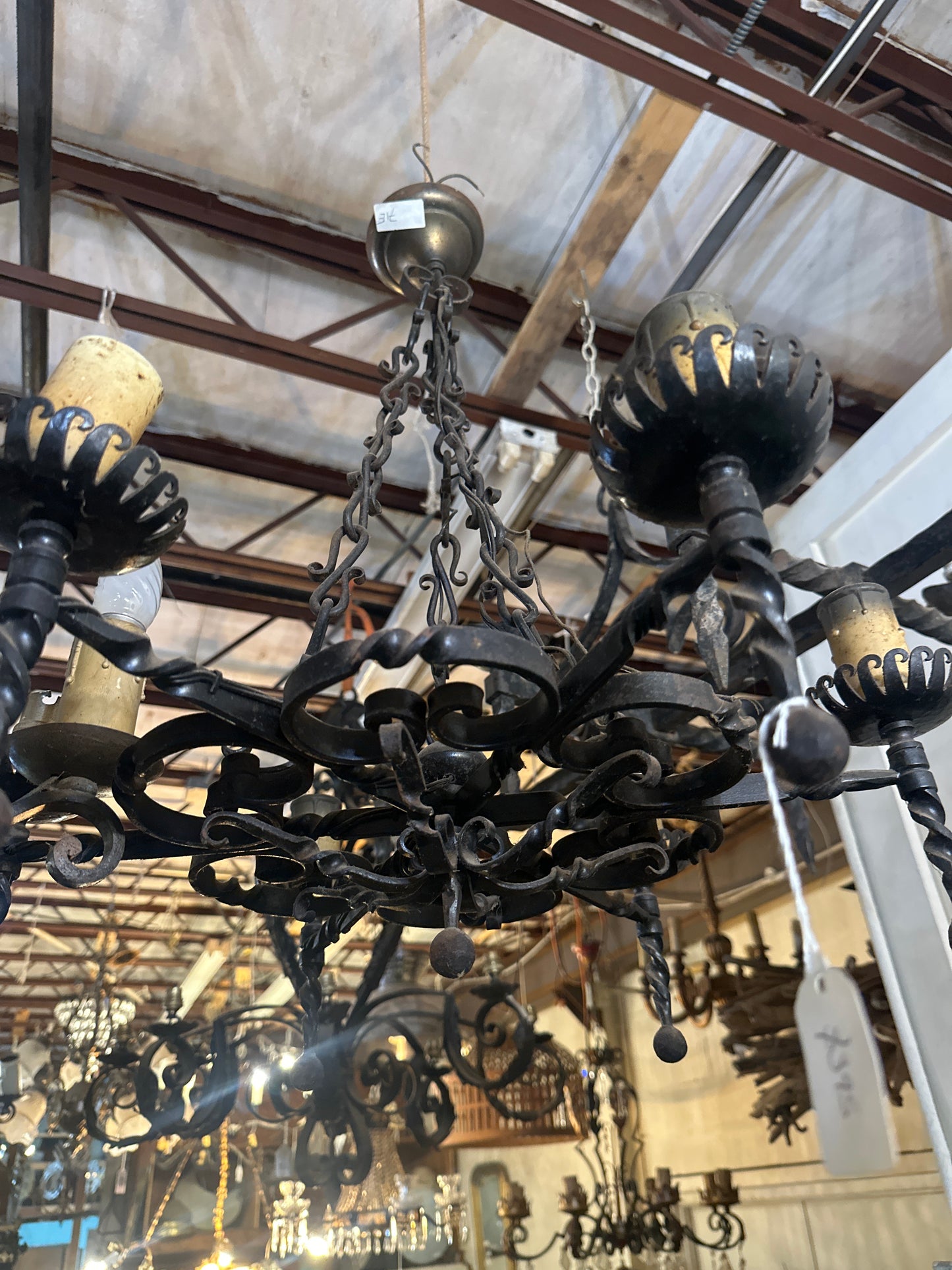 Antique Wrought Iron Baroque style