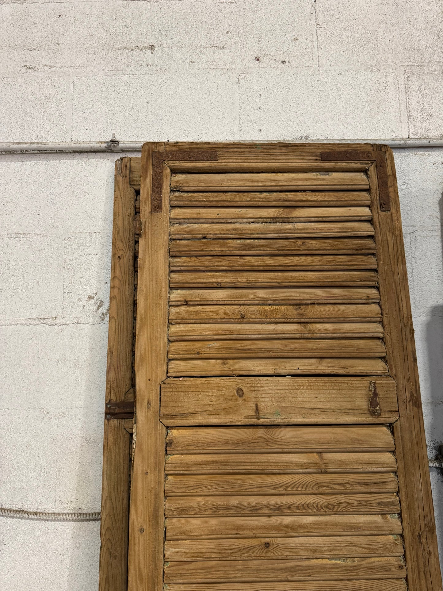 Antique Wood Shutter Doors