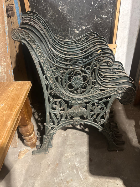 Iron bench brackets