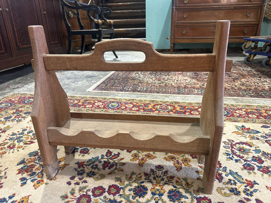 Antique wine rack