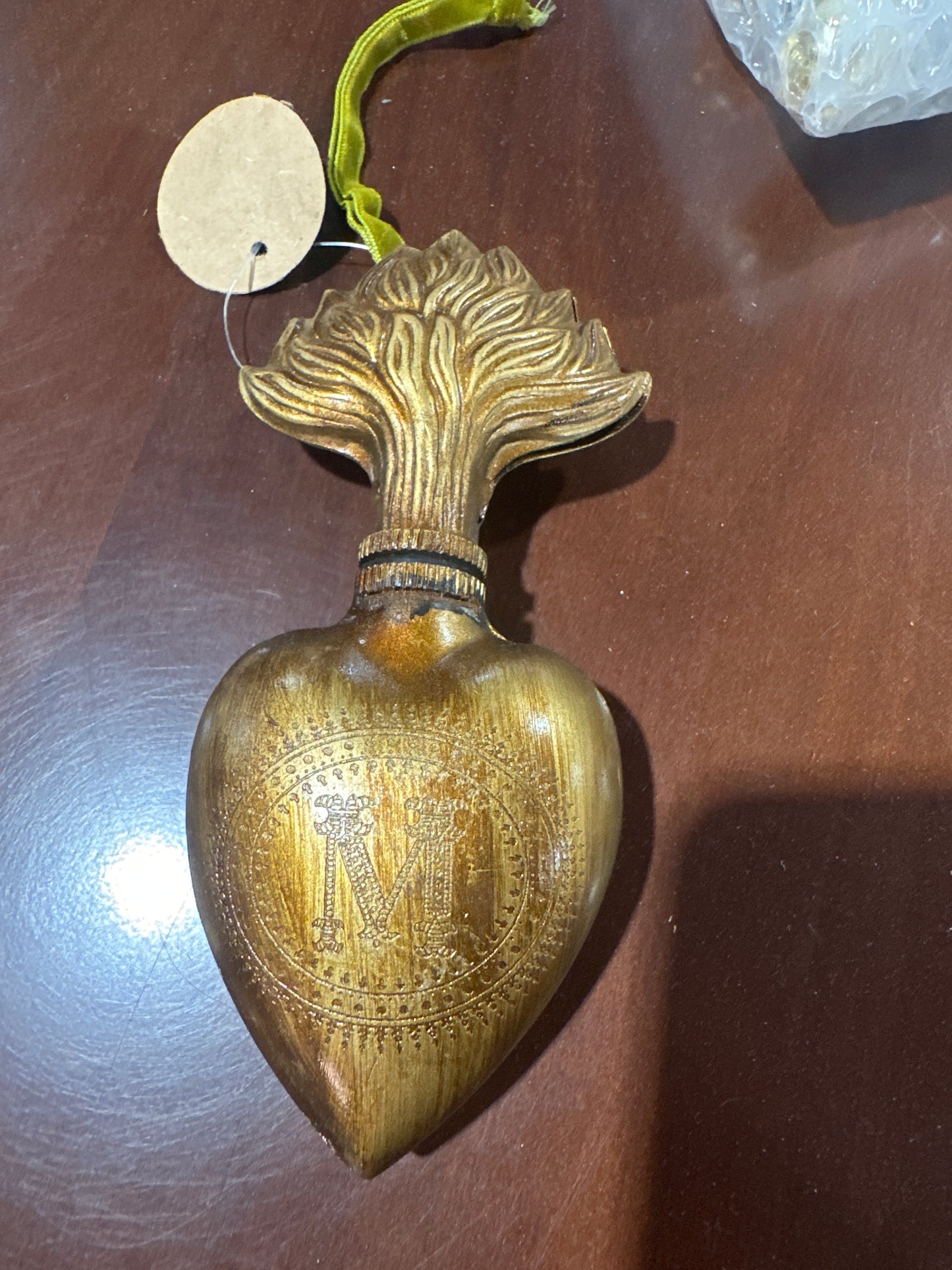 Sacred Heart holy water holder