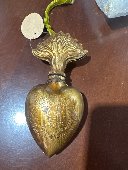 Sacred Heart holy water holder